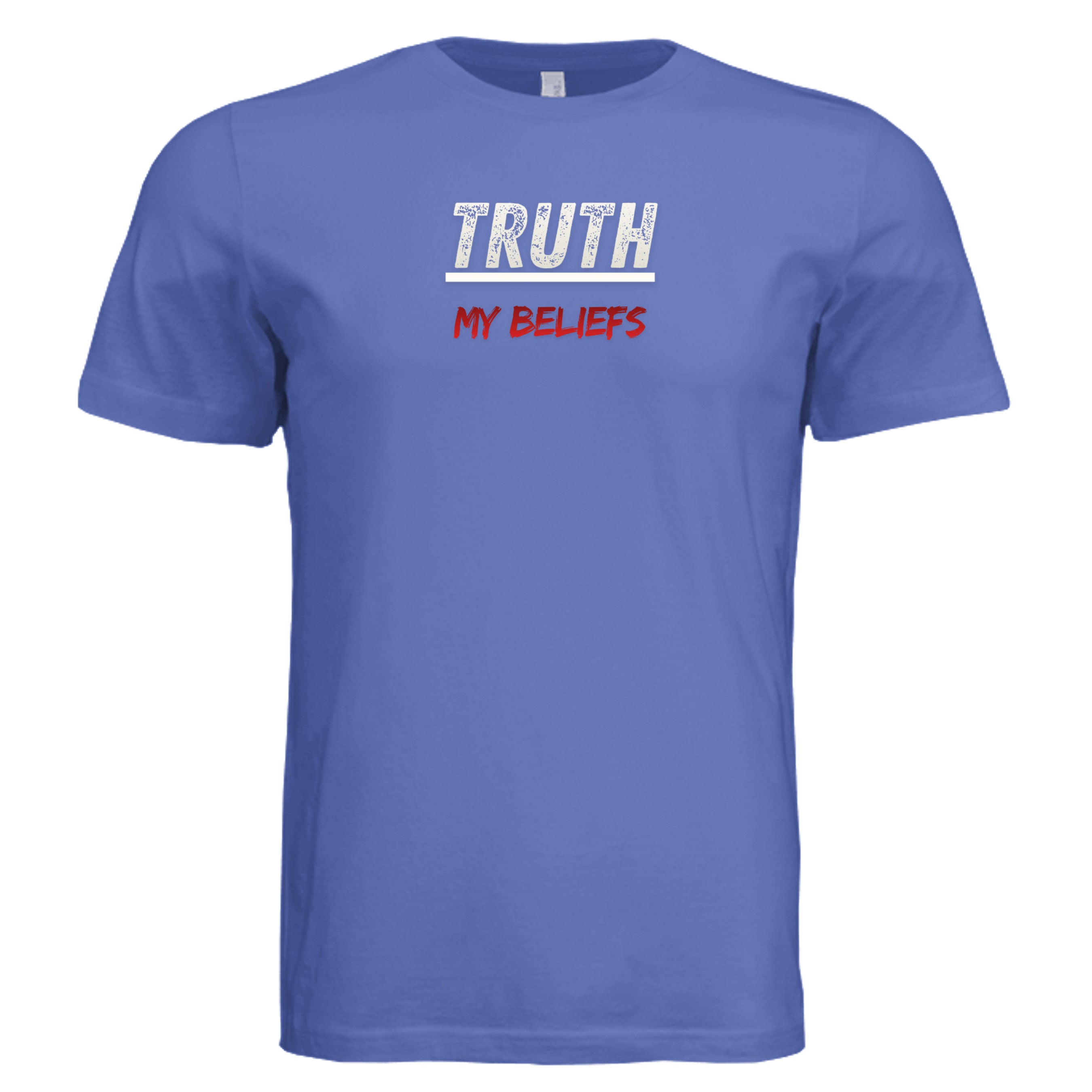 Solid True Royal Triblend - 3413C - FRONT