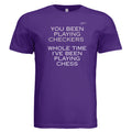 Solid Team Purple Triblend - 3413C - FRONT