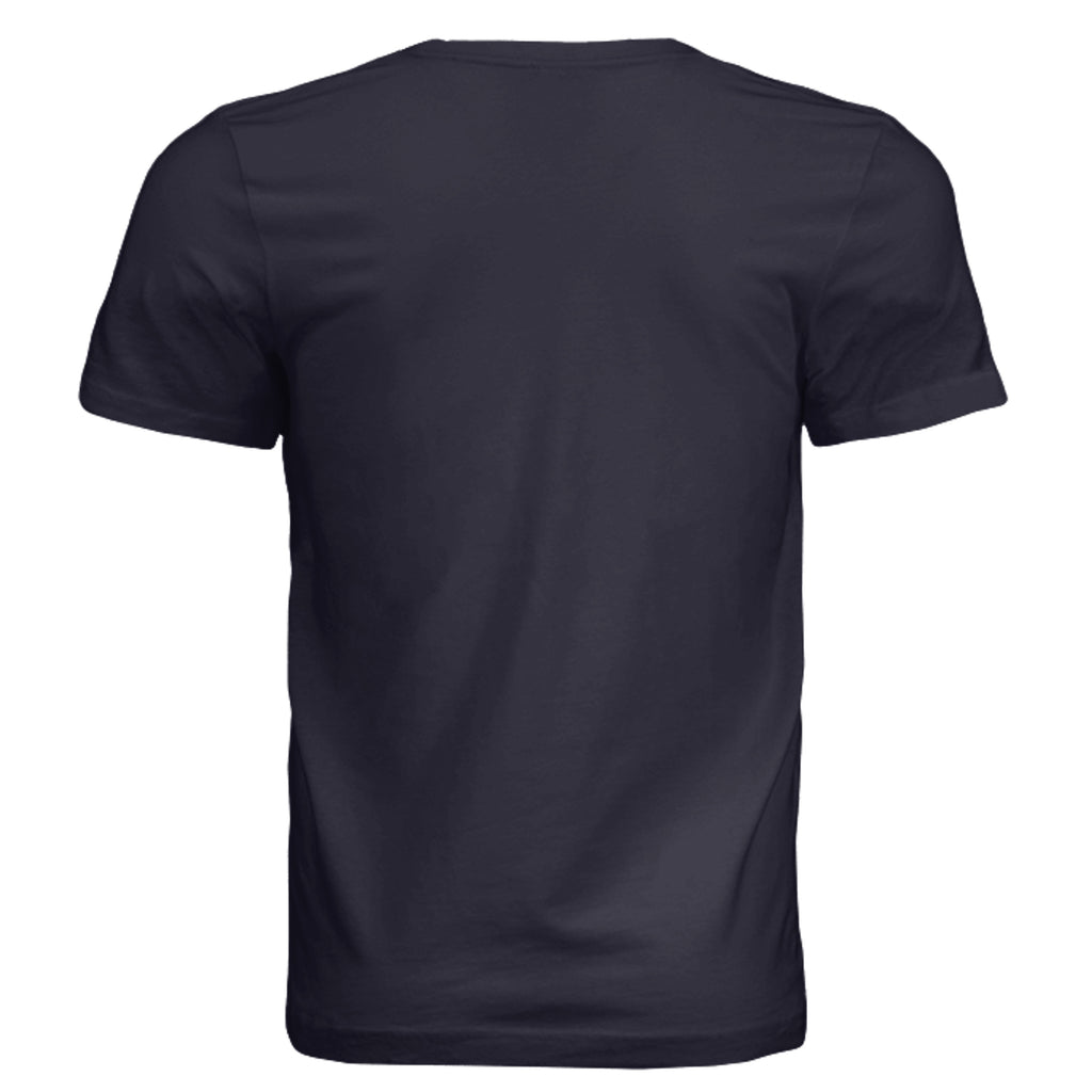 Solid Navy Triblend - 3413C - BACK